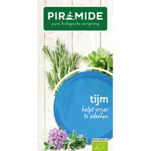 Piramide Tijm Thee Eko Bio (20 stuks)