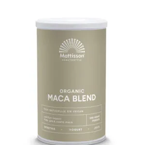 Mattisson Maca Poeder Blend Geel, Rood & Zwart Bio (300 gr)
