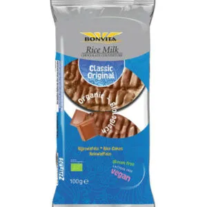 Bonvita Rijstwafel choco melk bio (100 gr)