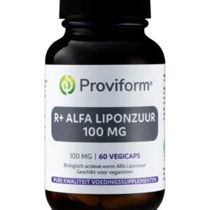 Proviform R+ Alfa Liponzuur 100 Mg (60 vega capsules)
