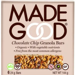 Made Goodgranola Bar Chocolate Chip 24Gram Bio (6 X 24 gr)