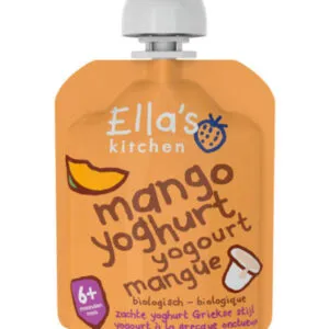 Ella'S Kitchen Mango Yoghurtgriekse Stijl 6+ Maanden Bio (90 gr)