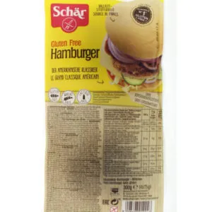 Dr. Schär Hamburgerbroodjes (4 stuks)