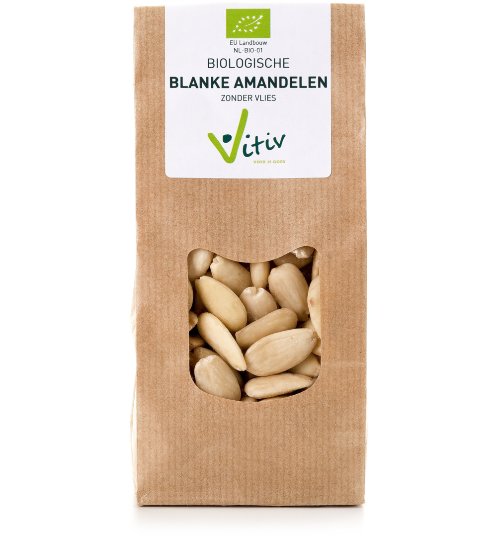 Vitiv Amandelen Zonder Vlies Bio (500 gr)