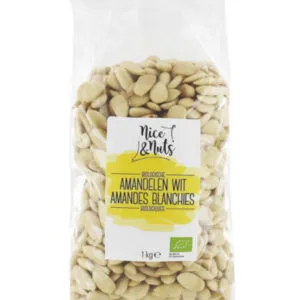 Nice & Nuts Amandelen Wit Bio (1000 gr)