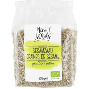 Nice & Nuts Sesamzaad Geroosterd Bio (475 gr)