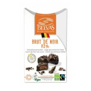 Belvas Brut de noir 82% bio (100 gr)
