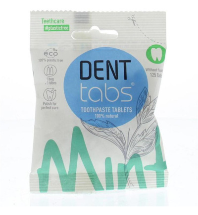 Denttabs Tandenpoets (125 stuks)