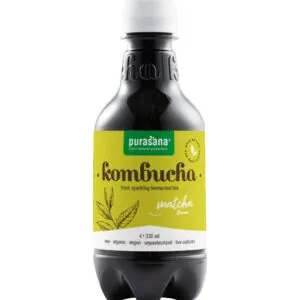 Purasana Kombucha Matcha Vegan Bio (330 ml)