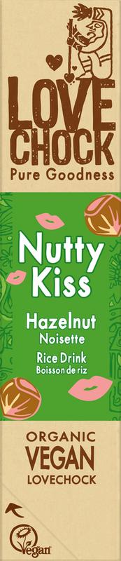 Lovechock Nutty kiss bio (40 gr)