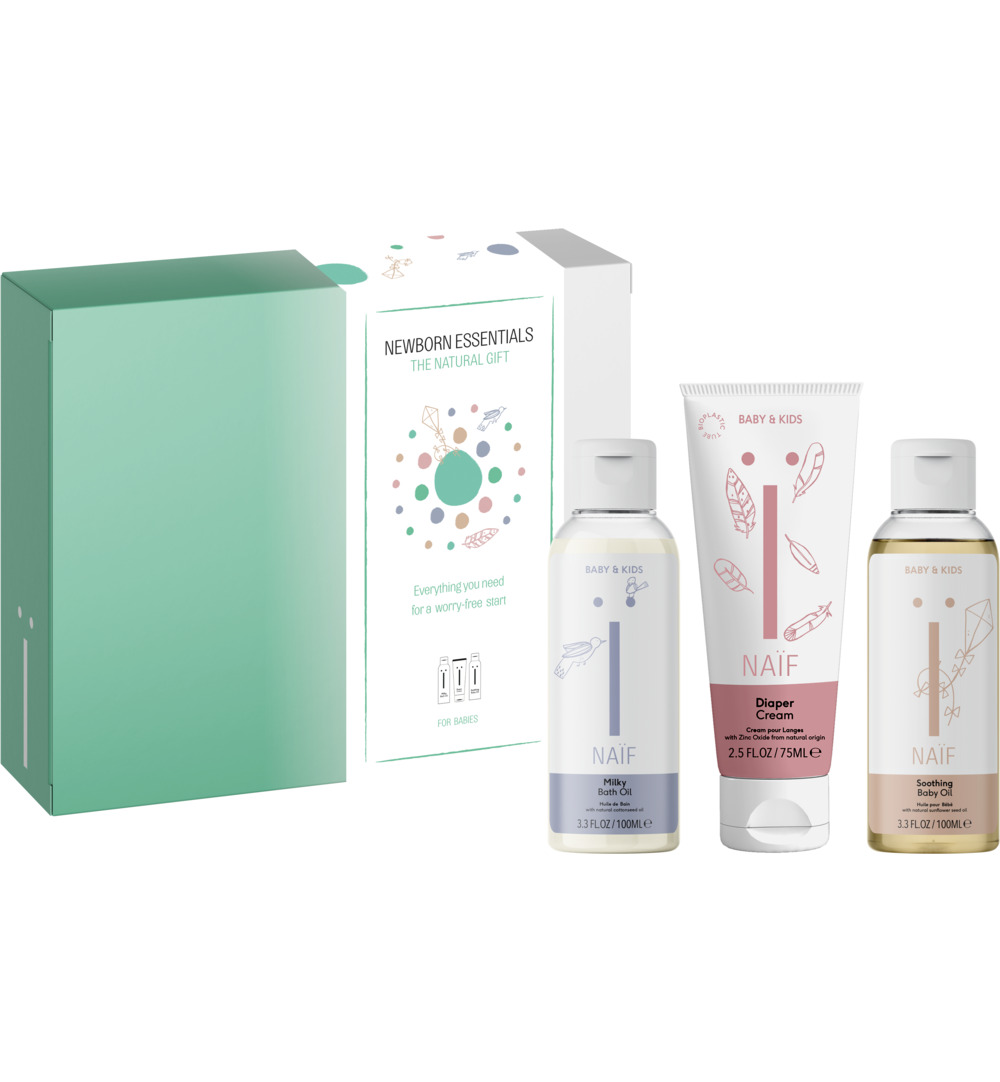 Naïf Newborn essentials cadeauverpakking (1 set)