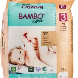 Bambo Nature Luiers 3 (28 stuks)