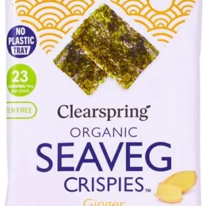 Clearspring Seaveg-Crispies Ginger (4 gr)