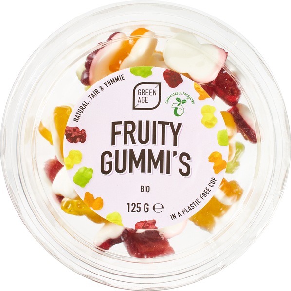 GreenAge Gummi'S Fruity (125 gr)