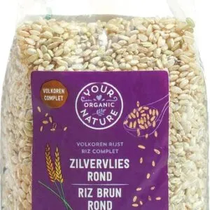 Your Organic Nature Zilvervliesrijst Rond (400 gr)