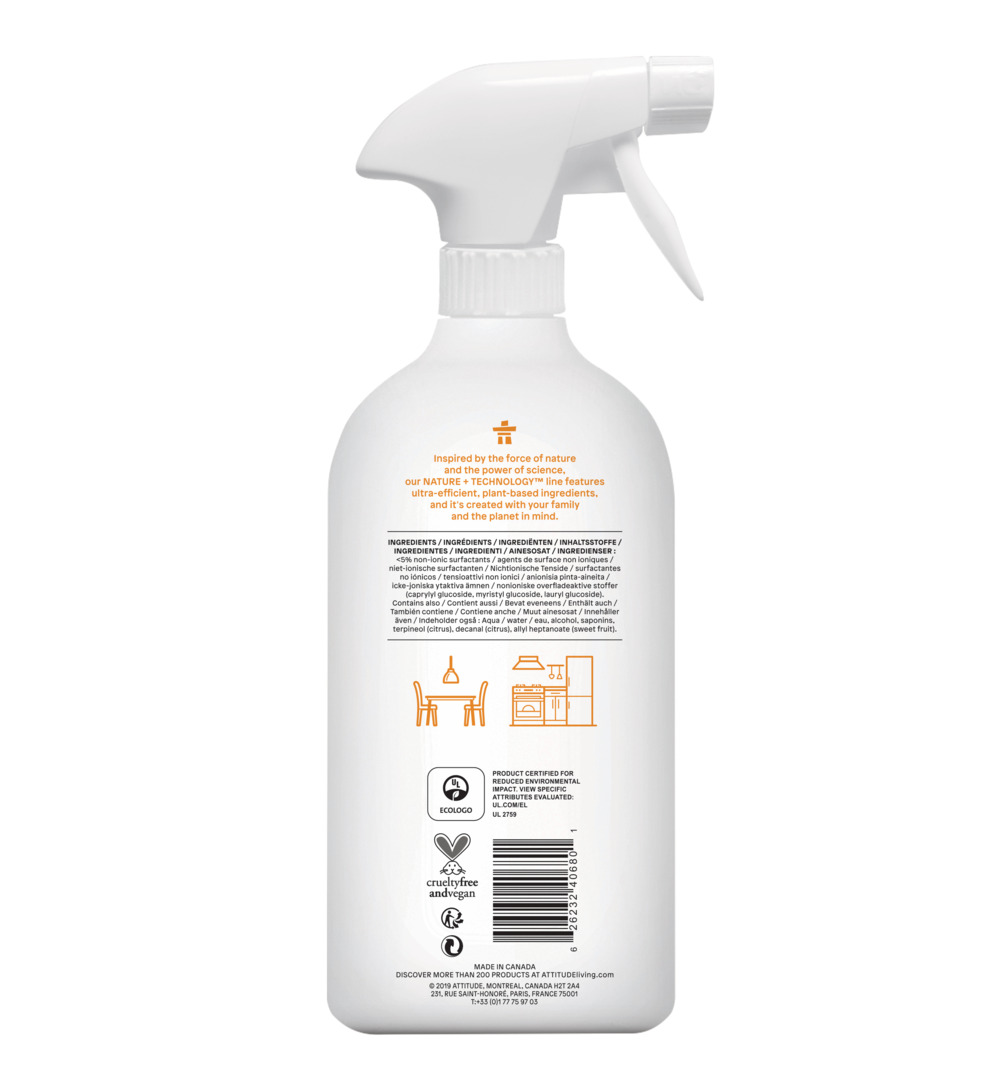 Attitude Nature+ Keukenreiniger Spray (475 ml) - image 3