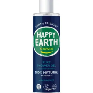 Happy Earth Pure showergel men protect (300 ml)