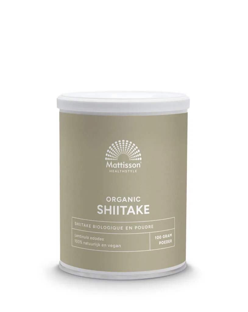 Mattisson Shiitake Poeder Bio (100 gr)