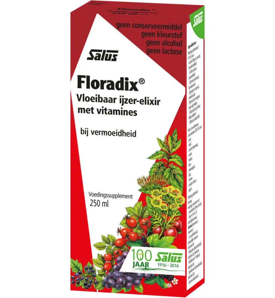 Salus Floradix ijzer elixer (250 ml)