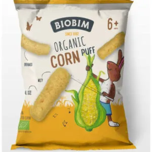 Biobim Corn puff 6+ maanden bio (15 gr)