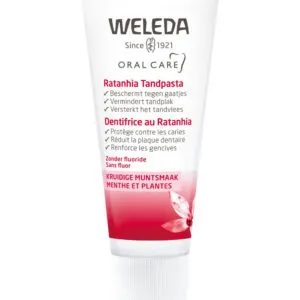 WELEDA Oral care ratanhia tandpasta (75 ml)