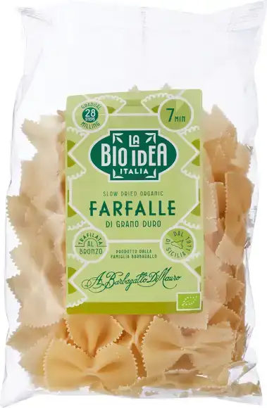 La Bio Idea Farfalle Vlindertjes Wit Bio (275 gr)