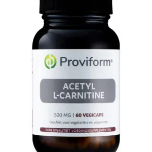 Proviform Acetyl L-Carnitine 500 Mg (60 vega capsules)