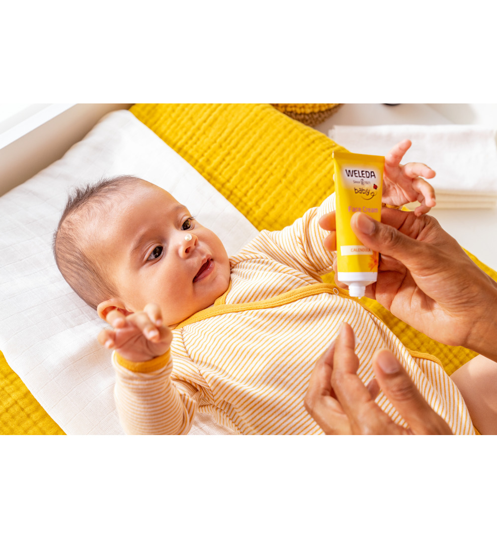 WELEDA Calendula baby gezichtscreme (50 ml) - image 2