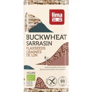 Lima Boekweitwafels Lijnzaad Bio (130 gr)