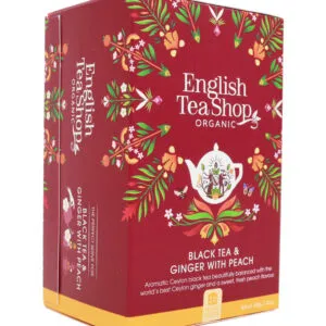 English Tea Shop Ginger peach bio (20 zakjes)