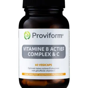 Proviform Vitamine B Actief Complex & C (60 vega capsules)