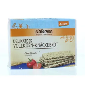 Naturata Knackebrod Volkoren Rogge Demeter Bio (250 gr)