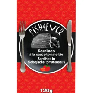 Fish 4 Ever Sardines In Tomatensaus (120 gr)