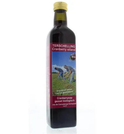 Terschellinger Cranberrysap gezoet bio (500 ml)