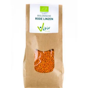 Vitiv Rode Linzen Bio (500 gr)
