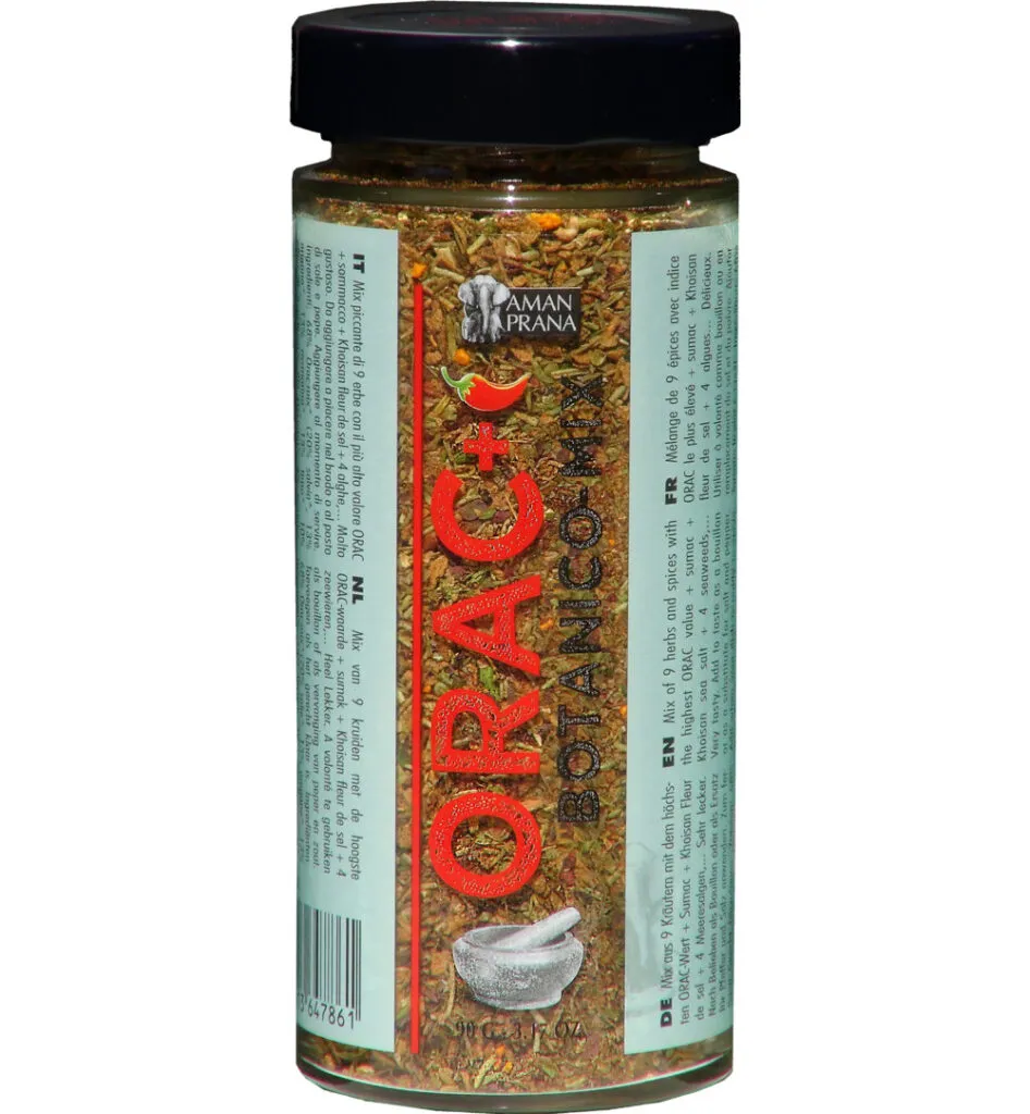 Amanprana Orac botanico mix chili hot bio (90 gr)