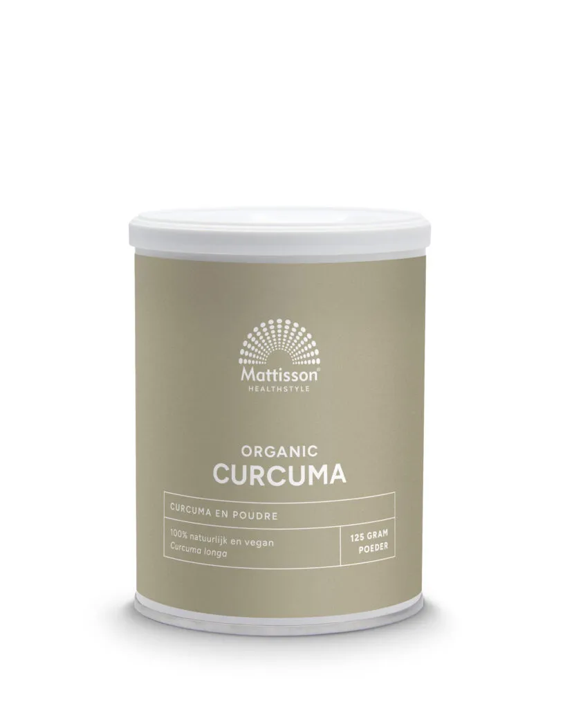 Mattisson Geelwortel Poeder Curcuma Longa Bio (125 gr)