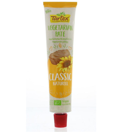 Tartex Tube Vegetarische Pate Classic Bio (200 gr)