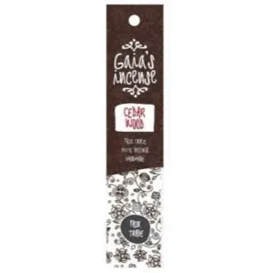 Gaia'S Incense Wierook Gaia Cedar Wood # (1 stuk)