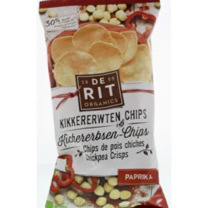 De Rit Kikkererwtenchips paprika bio (75 gr)