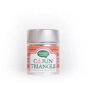 Natural Temptation Cajun triangle blikje natural spices bio (50 gr)