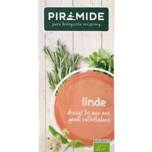 Piramide Lindebloesem Thee Eko Bio (20 stuks)