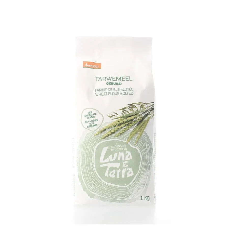 Luna E Terra Tarwemeel Gebuild Demeter Bio (1000 gr)