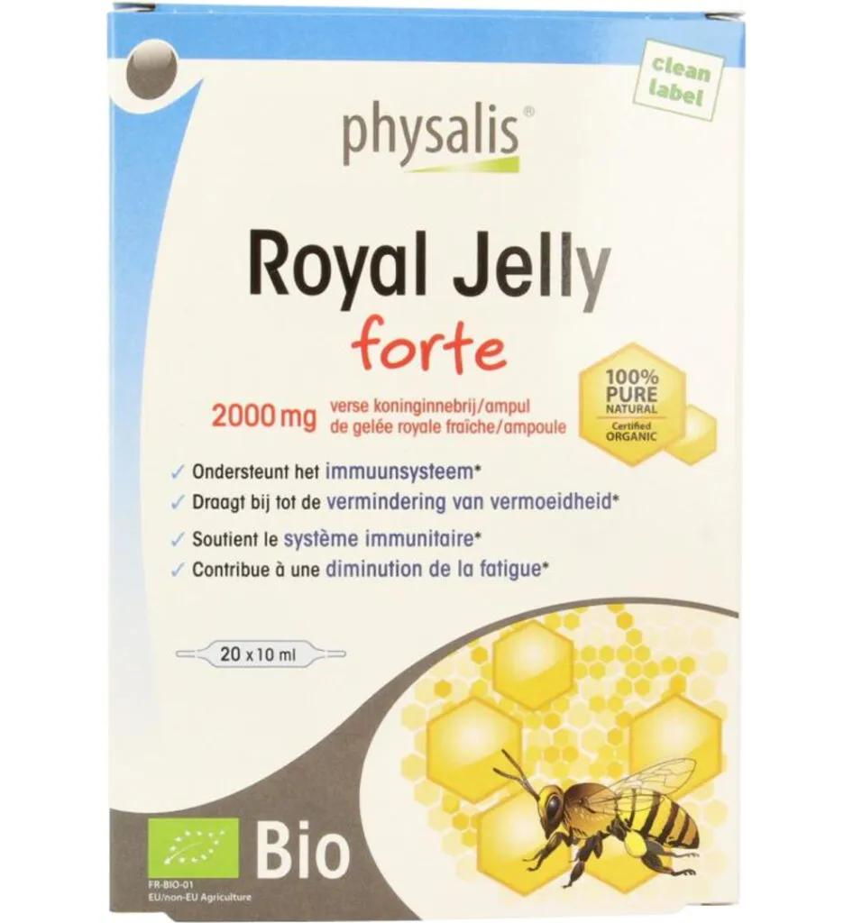 Phyasalis Royal jelly forte 10ml (20 stuks)