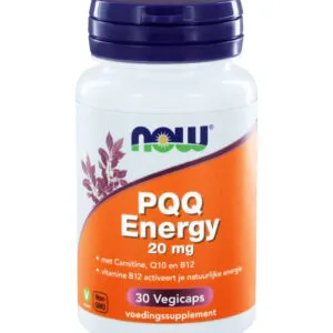 Now PQQ Energy 20 mg (30 vega capsules)