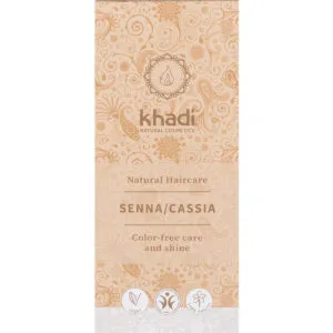 Khadi Haarkleur senna/cassia natural (100 gr)
