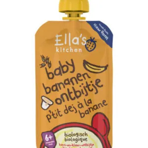 Ella'S Kitchen Baby Ontbijtje Banaan 6+ Maanden Bio (100 gr)