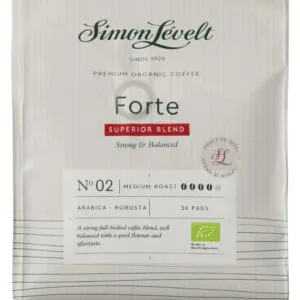 Simon Levelt Cafe pads forte superior blend bio (36 stuks)