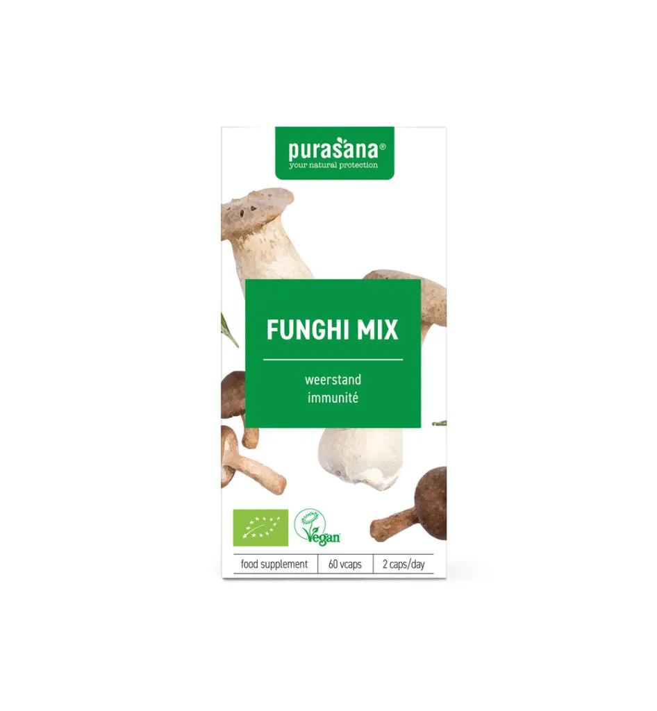 Purasana Funghi Mix Vegan Bio (60 vega capsules)