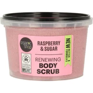 Organic Shop Body scrub raspberry cream (250 ml)